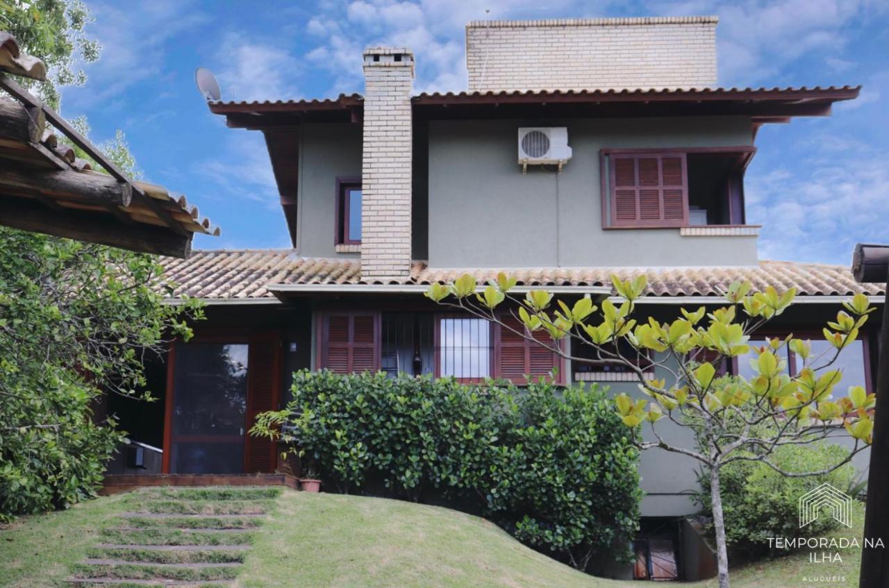 אימביטובה Casa De Praia No Rosa - Vista Para Lagoa De Ibiraquera מראה חיצוני תמונה