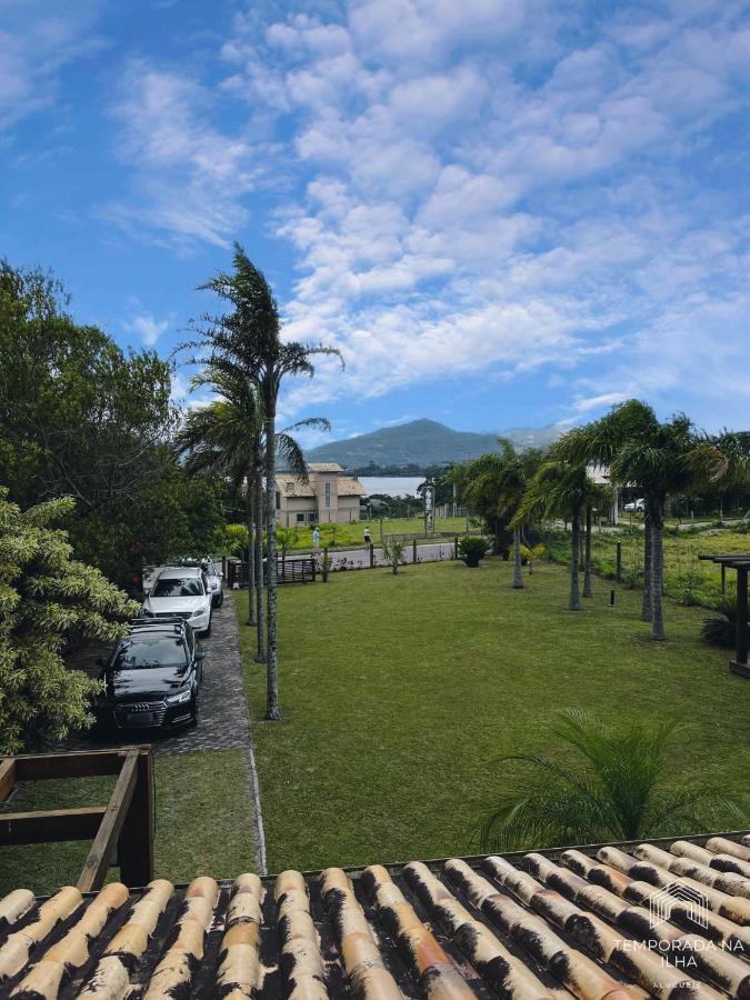 אימביטובה Casa De Praia No Rosa - Vista Para Lagoa De Ibiraquera מראה חיצוני תמונה