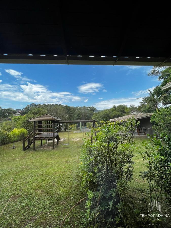 אימביטובה Casa De Praia No Rosa - Vista Para Lagoa De Ibiraquera מראה חיצוני תמונה