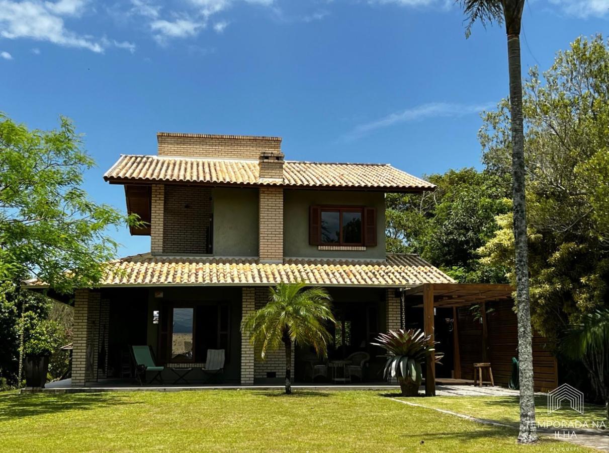 אימביטובה Casa De Praia No Rosa - Vista Para Lagoa De Ibiraquera מראה חיצוני תמונה